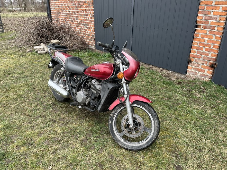 Kawasaki el 250 eliminator dużo części sillnik lagi gaźnik rama linka