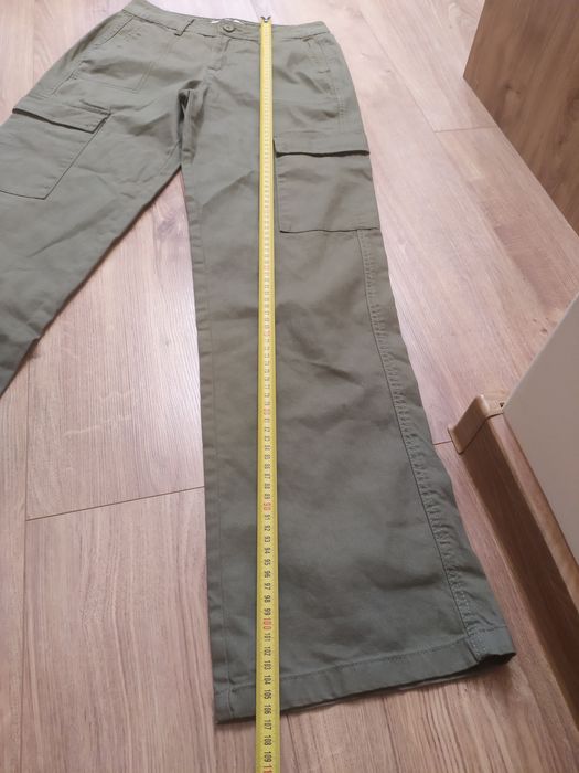 Spodnie bojówki damskie rozmiar 32 czyli XXS Primark