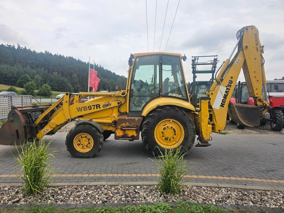 Koparko Ładowarka Komatsu WB 97 R