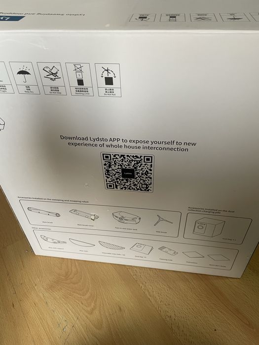 Aspirador Robô Lydsto com Base Automática