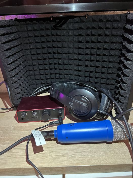 Домашня міні-студія для запису вокалу (повний комплект)