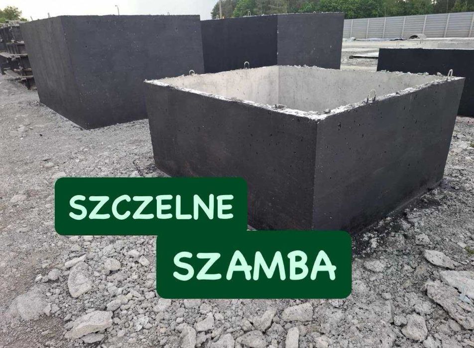 Szambo Betonowe szczelne Zbiornik Betonowy Szamba