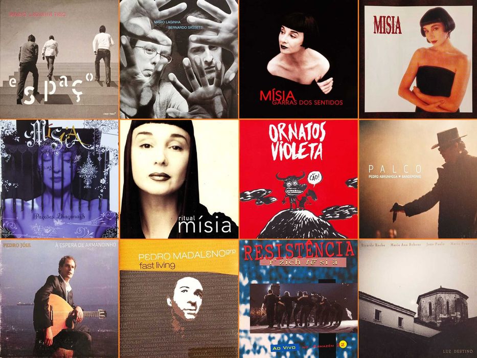 57 CDs - Musica Portuguesa - Raros - Muito Bom Estado