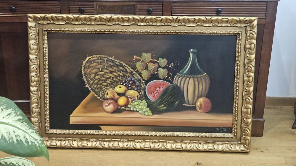 Quadro a Óleo de Abel Júpiter.