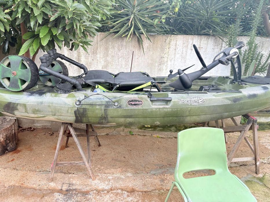 Kayak a Pedais Para Pesca