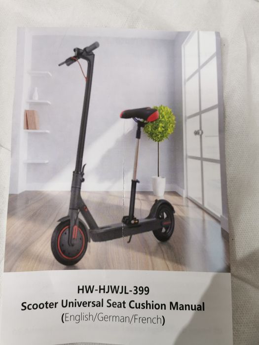 Siodełko uniwersalne do hulajnogi elektrycznej