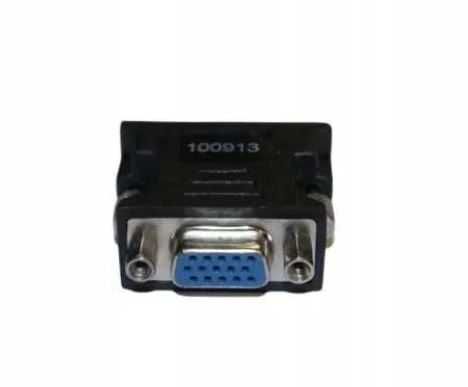 Adapter przejściówka VGA D-SUB na DVI-A czarny