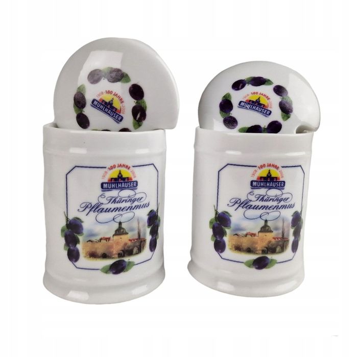 Pojemnik Na Powidła Porcelana Grell