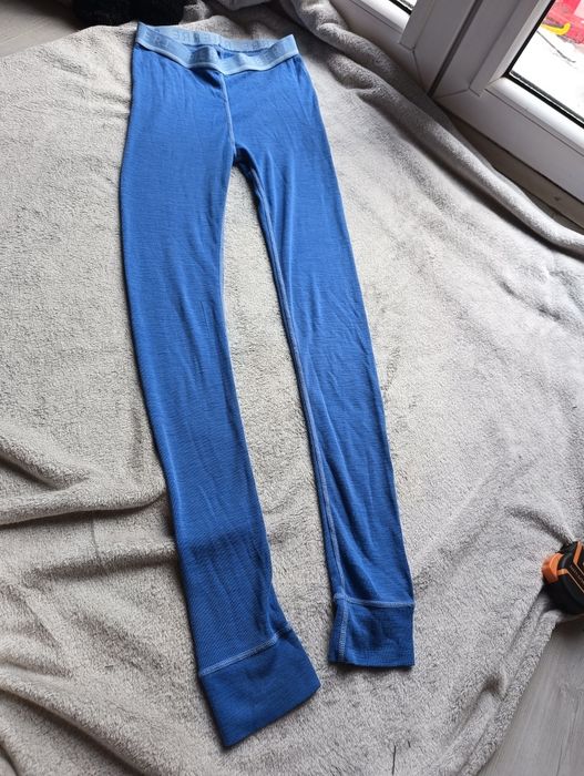 Legginsy wełniane, getry merino 146/152