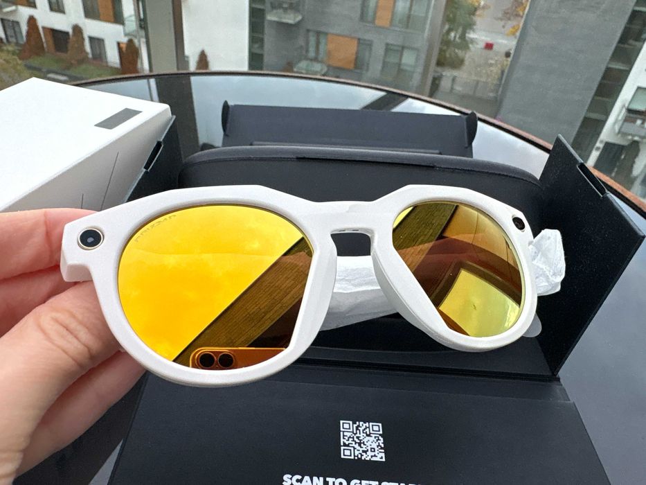 Смарт окуляри Oakley Meta HSTN золотисті лінзи