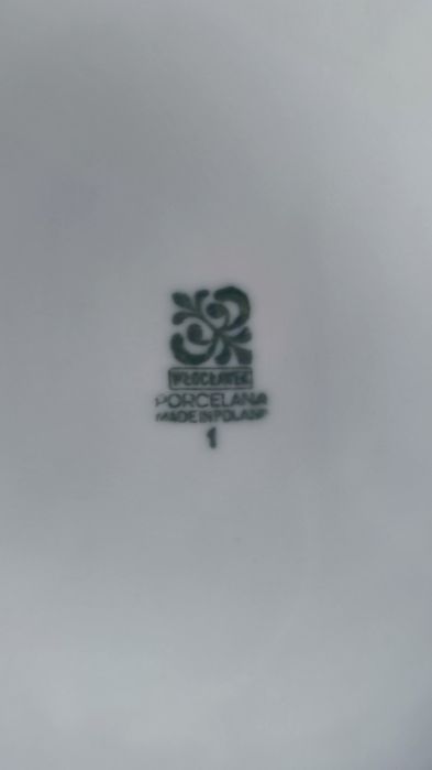 Biała misa porcelana Włocławek