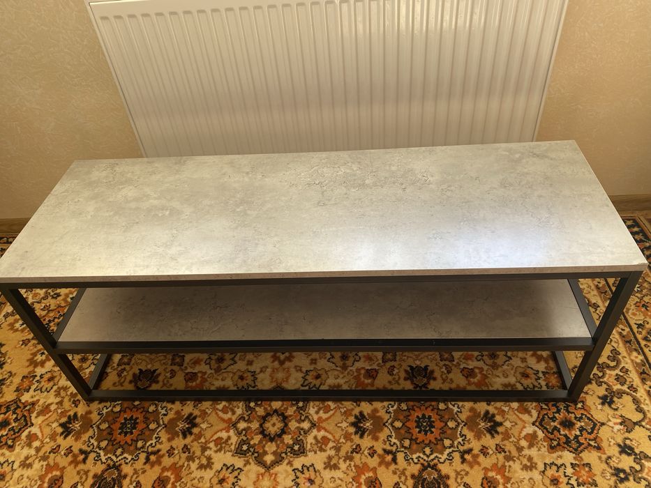 Тумба під ТВ 120*40*45 від JYSK.колір бетон.стан-нова