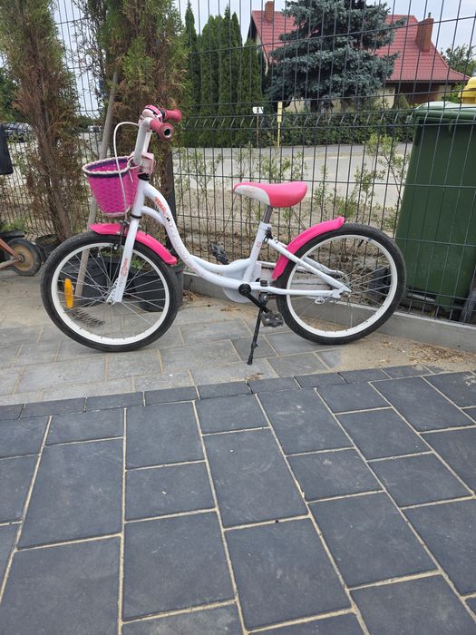 Rower dla dziewczynki,  koła 20. Romet