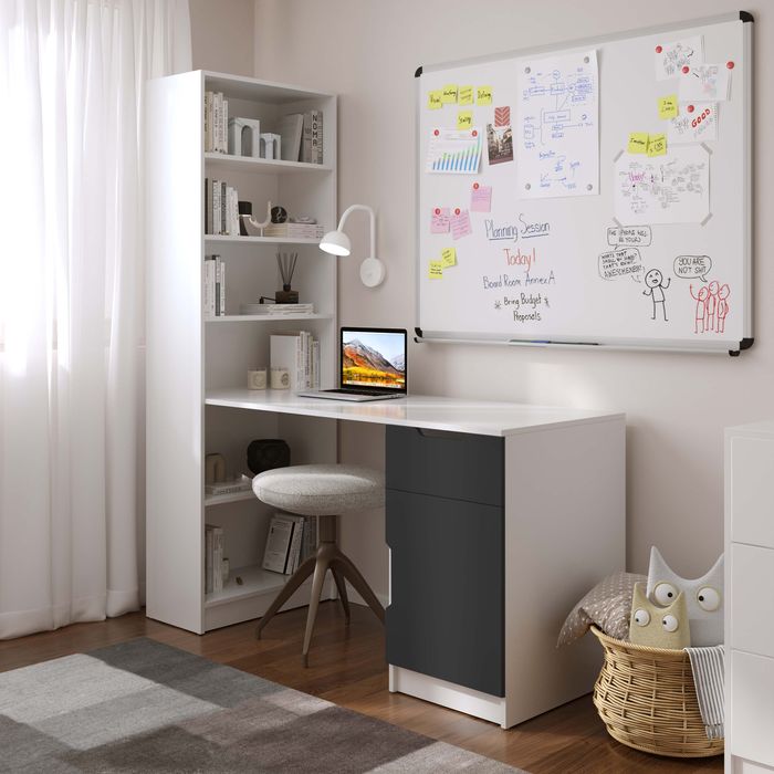 Стіл письмовий з надбудовою стелаж тумба шухляда полка