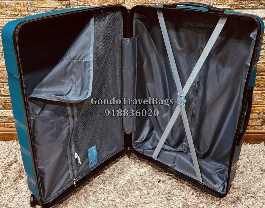 MALA PORÃO GRANDE 32Kg + MALA CABINE 8 a 10Kg NOVAS - POLIPROPILENO