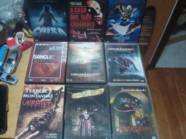 lote 11 dvds terror poltergeist etc