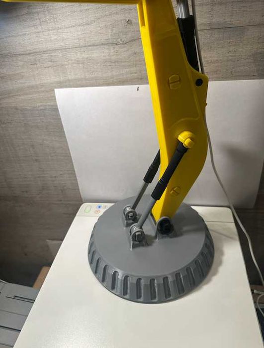 Lampka biurkowa Koparka ramię LED