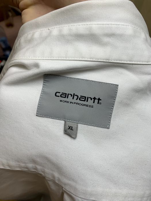 Плотна біла сорочка Carhartt