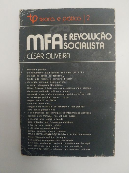 MFA e a Revolução Socialista 1' Edição