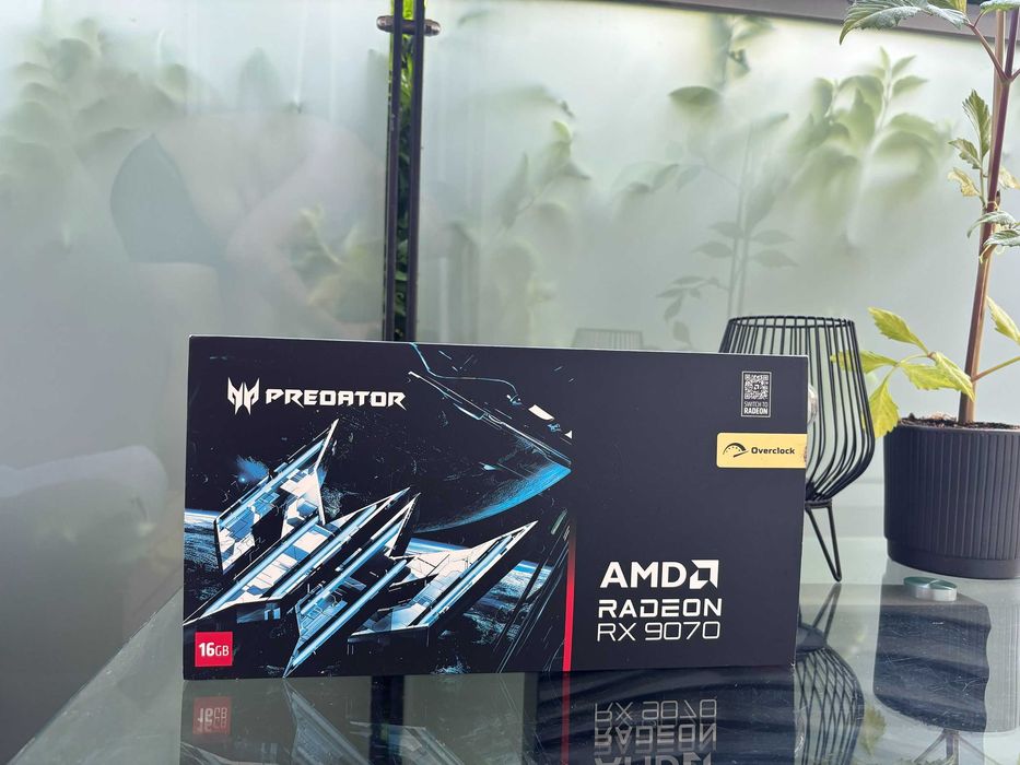 Acer Predator BiFrost Radeon RX 9070 OC 16GB AMD GDDR6 (DPZ4GWWP01)