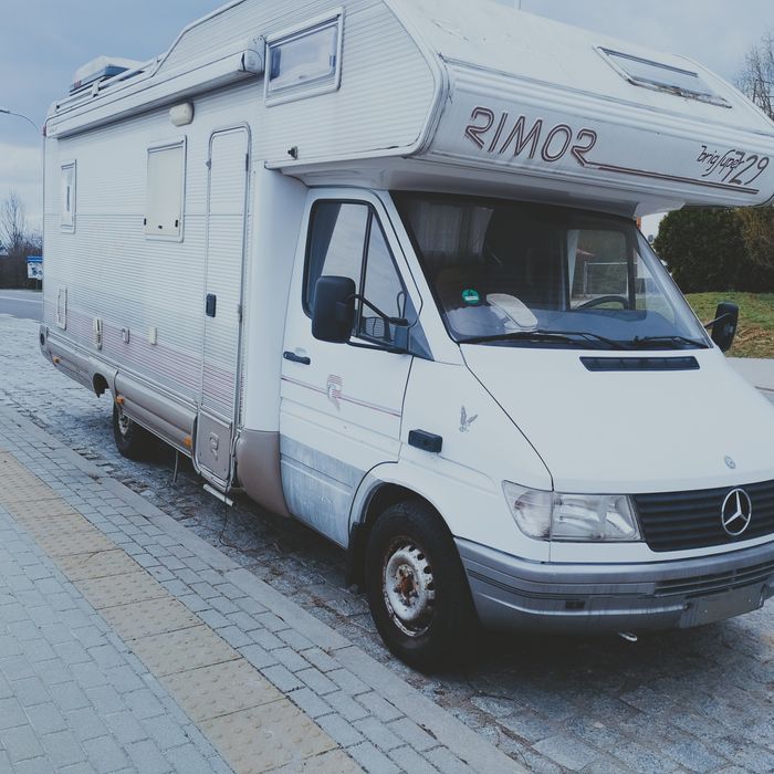 Mercedes Sprinter 98r kamper RIMOR 7-osobowy Lublin • OLX.pl