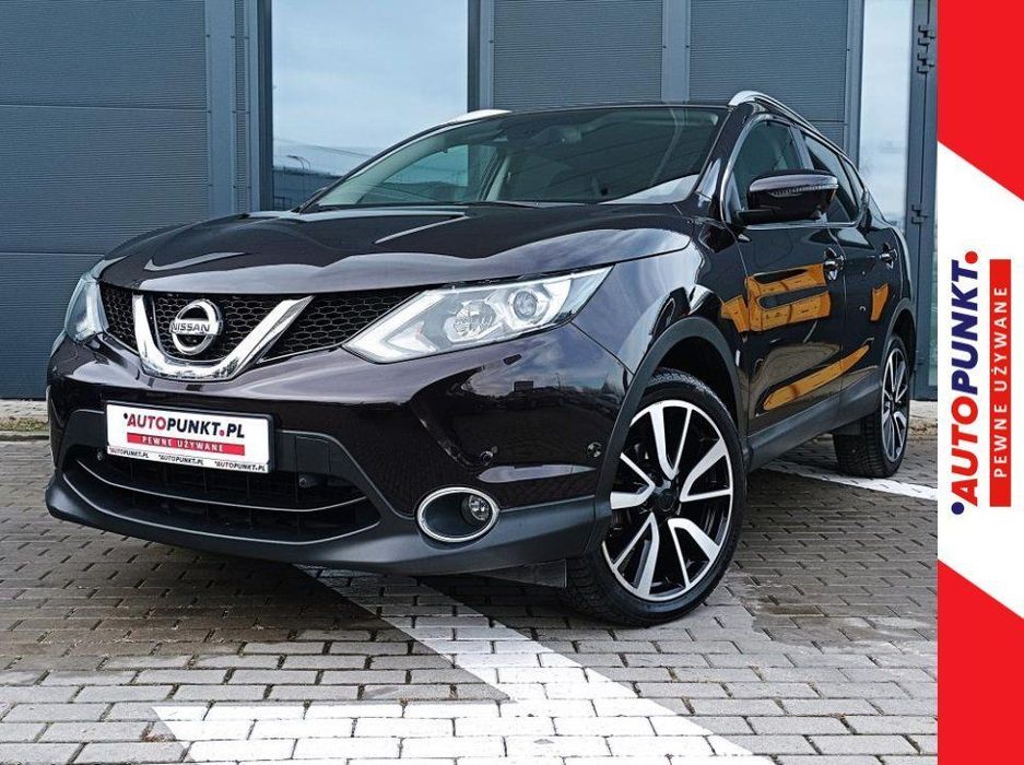 Nissan Qashqai TEKNA 1.6 163KM *, 2015r. SalonPL * BLIS * Kam360 * Asystenci * Podgrz