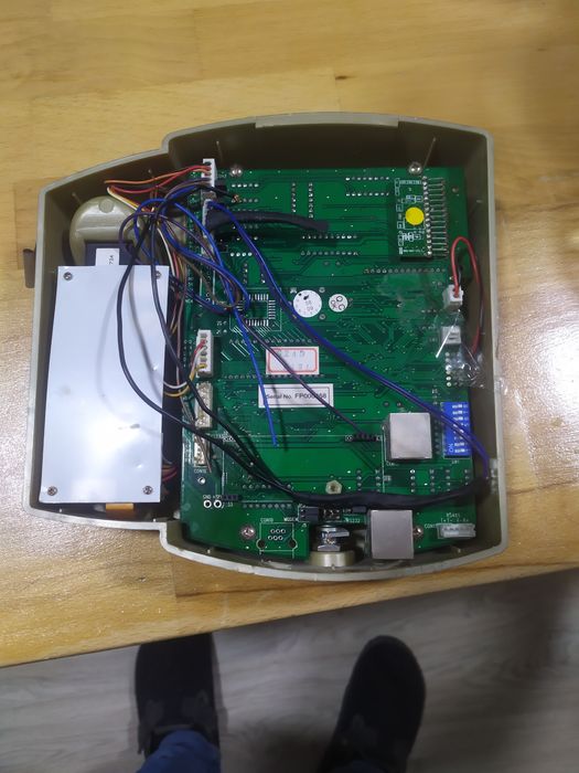 Leitor digital impressão