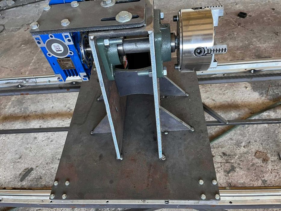 Obrotnica plazma do profili wycinarka do dokończenia