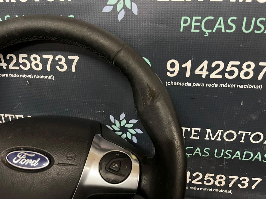 Volante usado pele com airbag FORD C-MAX II
