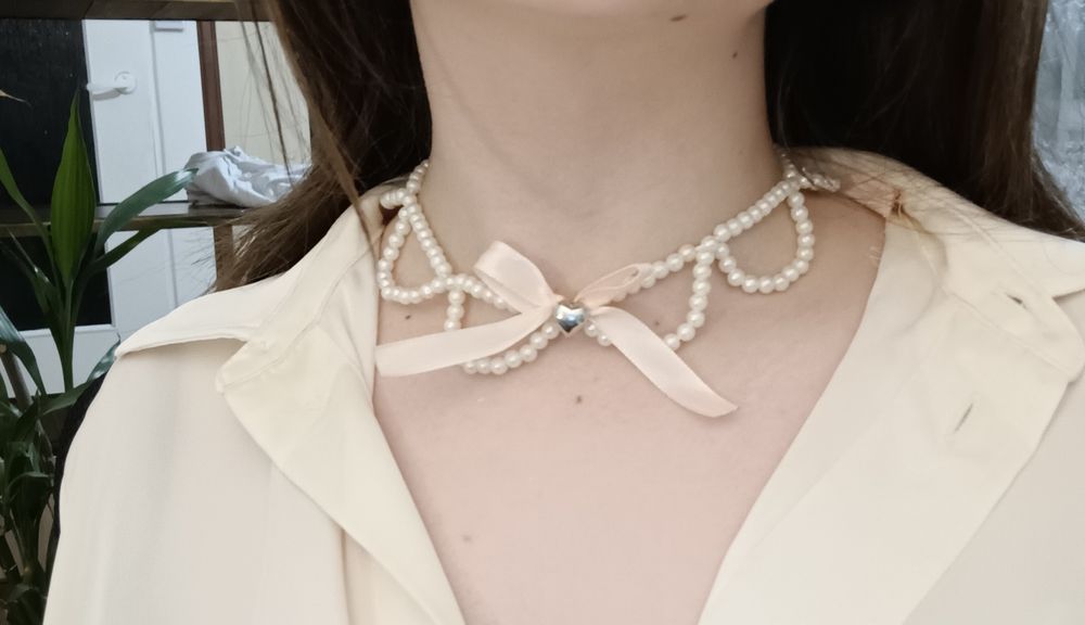 Rękodzieło naszyjnik