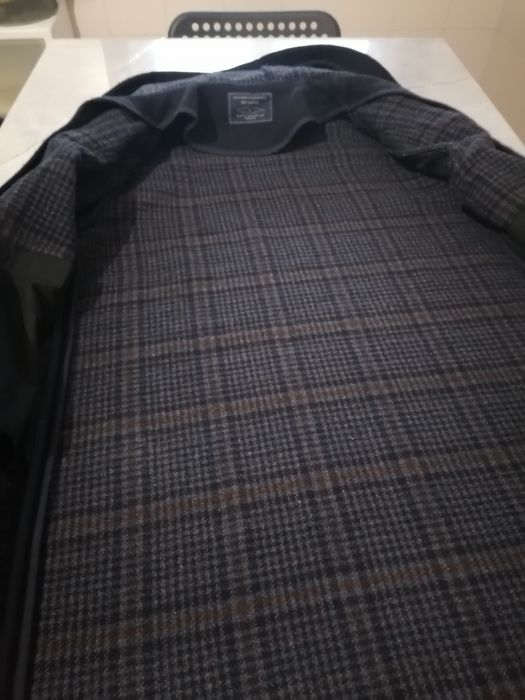 Parka de fazenda Azul Marinho