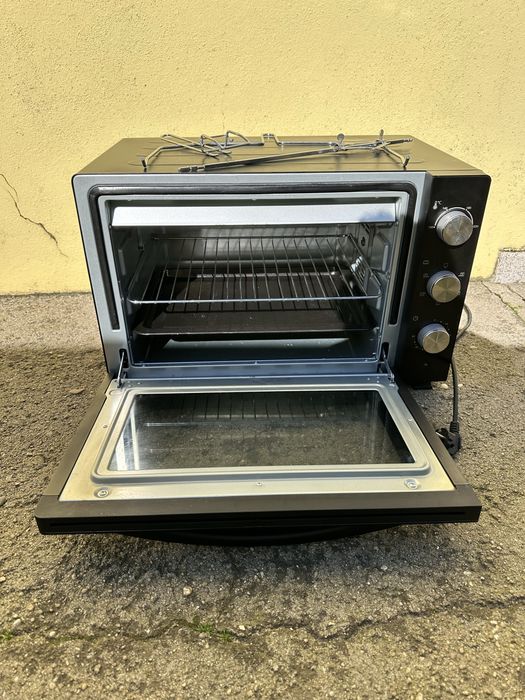 Mini Forno elétrico Becken + Grelha e tabuleiro+ acessórios