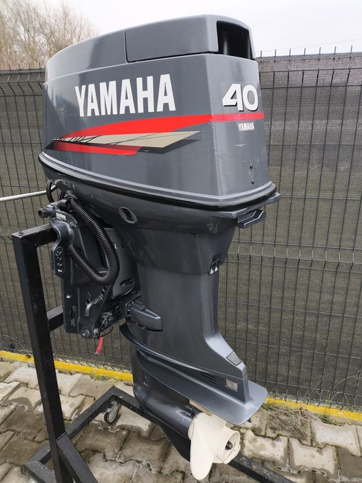 Silnik zaburtowy Yamaha 40 2-suw manetka power trym stopa S FILM