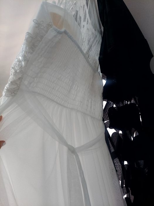 Sukienka ślubna wyprana