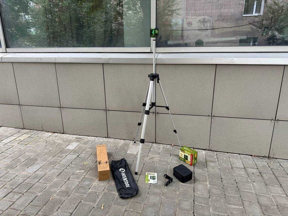 Точний Лазерний рівень Procraft + Штатив 1,15м + Перехідник + Гарантія