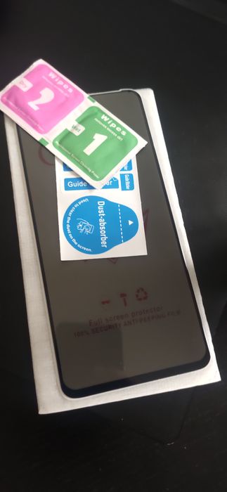 3 peliculas de privacidade para Redmi 9T