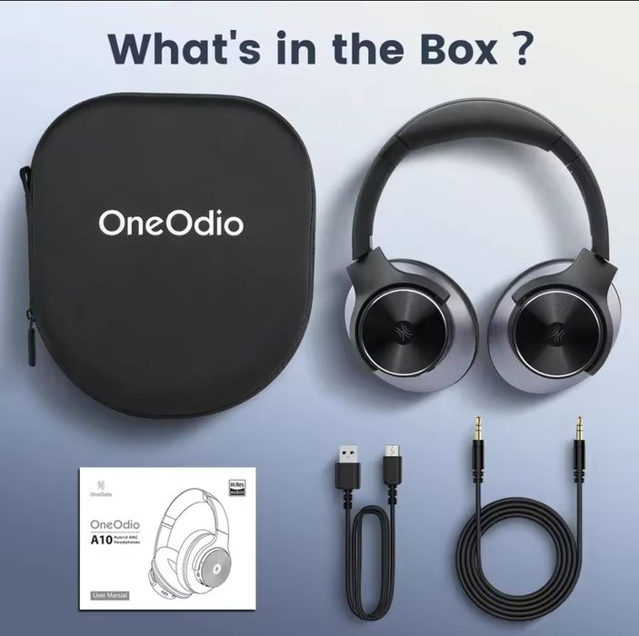 Бездротові блютуз навушники  OneOdio A10 Focus.Наушники Bluetooth 5.4