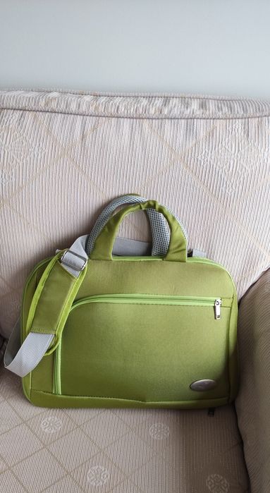 Bolsa verde para computador 16 polegadas