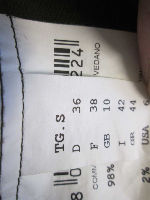 Sfizio włoska marka premium nowa kurtka żakiet katana bawełna S M