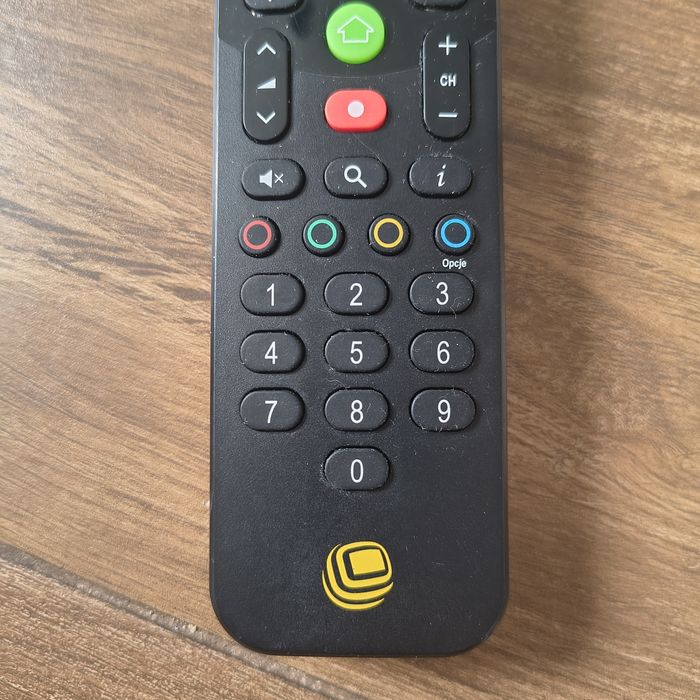 Pilot do dekodera cyfrowego Polsatu Box evobox 4k