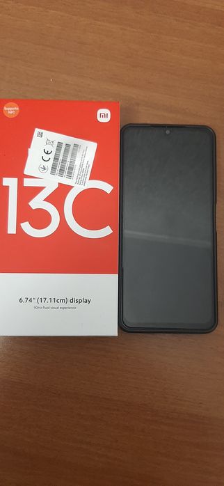 Телефон редми 13C с чехлом память 256