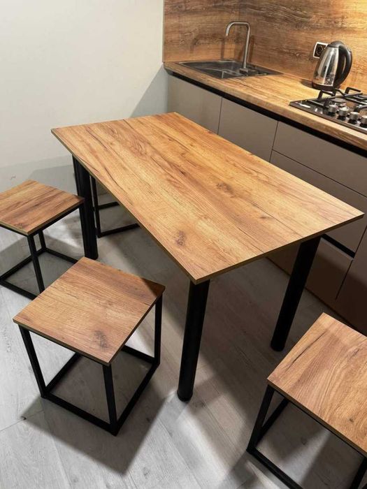 Стол кухонный компьютерный письменный лофт 100×60 120×70 Стіл кухонний