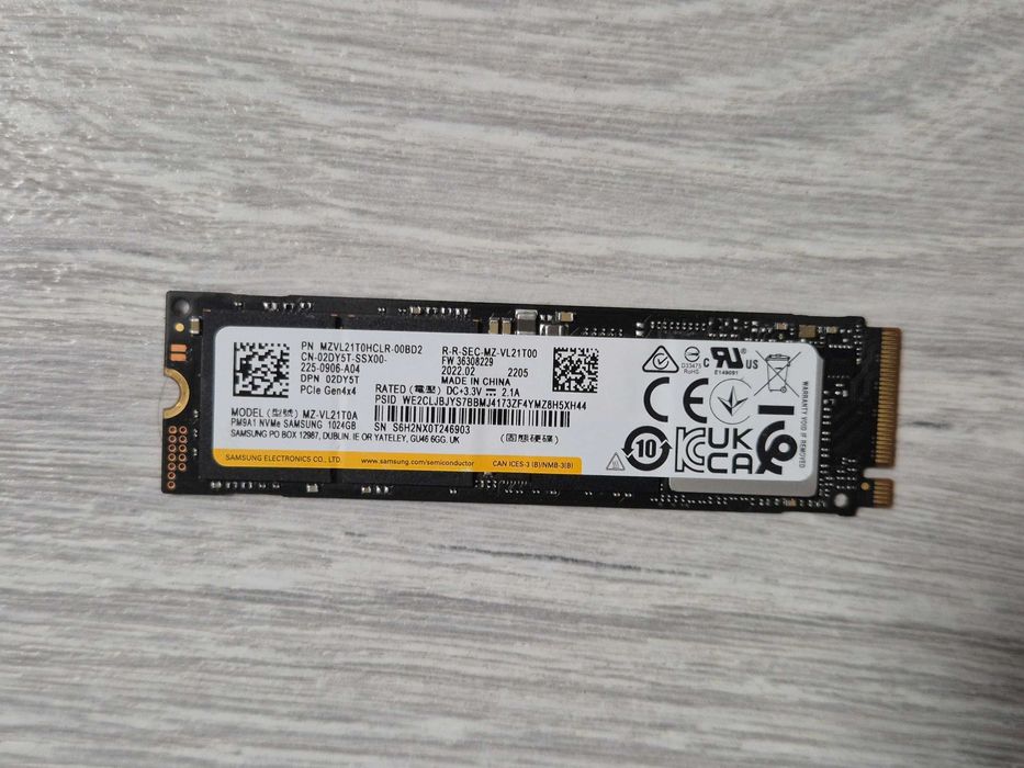 ssd samsung pm9a1 1tb - Купить электронику - Цены на OLX.ua