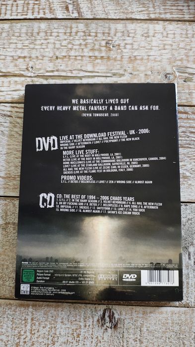 Strapping young lad. 1994 - 2006 Chaos Years. Dvd + Cd
