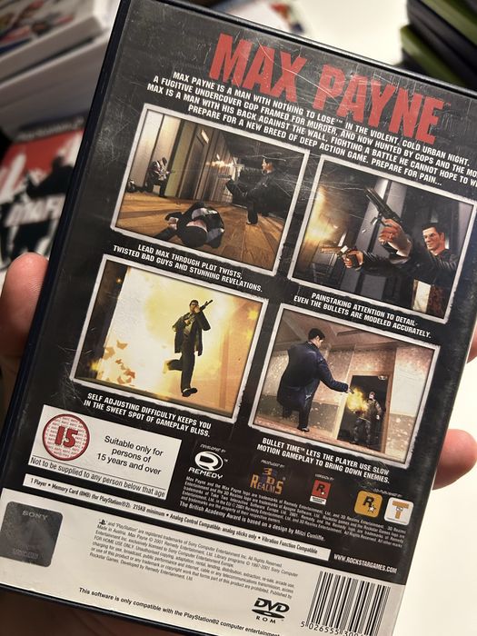 Max payne ps2 Komplet