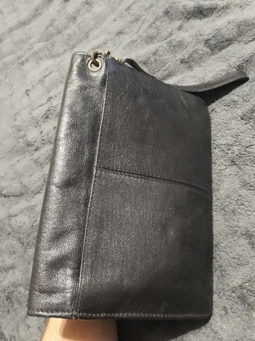 Кожанная барсетка. Мужской клатч