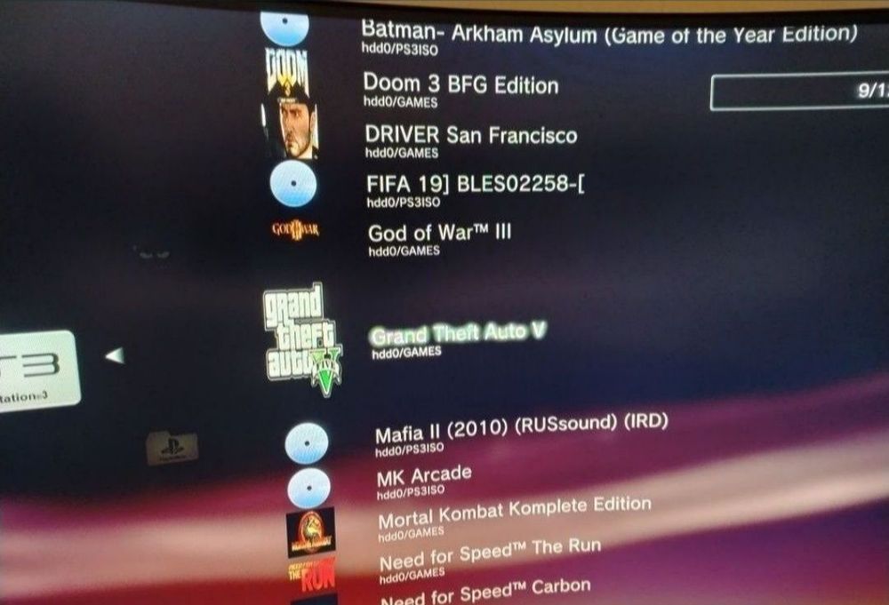 Sony PlayStation 3 Slim + 3700 ігор багато встановлено, плойка, PS3, ПС3, плейстейшн 3