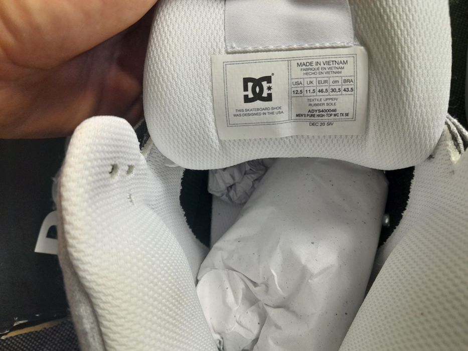 Meskie buty firmy DC