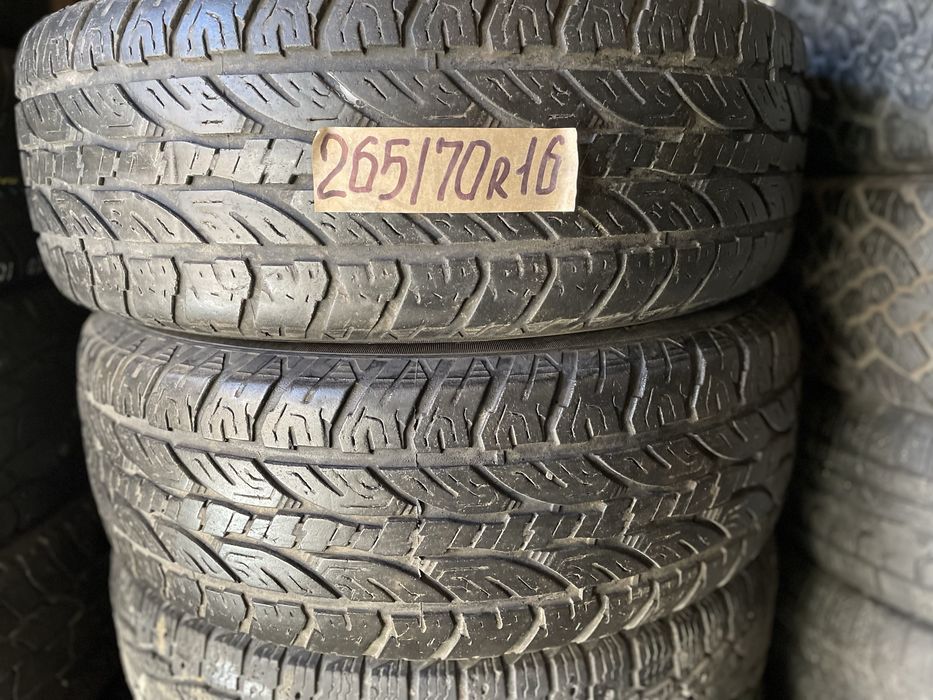 Продам 265/70 р16 шини М+S,всесизон,літо,А/Т