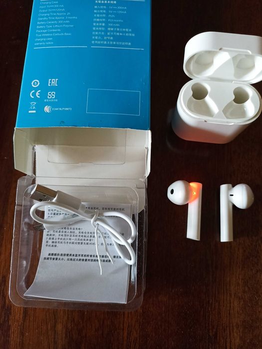 Продам беспроводный  наушники Mir 6 юсбикабеля